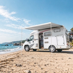 <span class=keywords><strong>Auvent</strong></span> de <span class=keywords><strong>camping</strong></span> rétractable manuel Wareda W5510 haute résistance anti-corrosion <span class=keywords><strong>pour</strong></span> <span class=keywords><strong>bus</strong></span>, camion, <span class=keywords><strong>camping</strong></span>-car et motorhome - Product Image 1