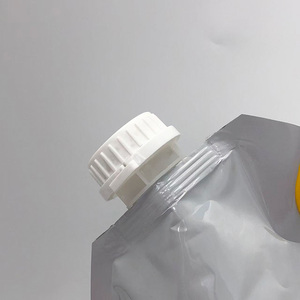 Bolsa de caño de pie de aluminio de grado alimenticio 1L 2L Bolsa portátil resellable para Vodka Cerveza Vino Agua y bebidas - Product Image 2