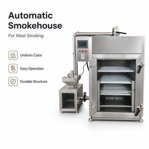 Four à fumage industriel pour poisson-chat de 500 kg par lot / <span class=keywords><strong>Fumoir</strong></span> industriel / Machine à fumer les saucisses - Prix - Product Image 4