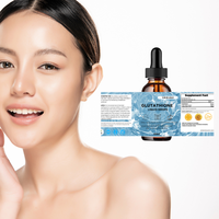 Gouttes liquides de glutathion liposomal à boire – Huile orale pour adultes – Éclaircissement de la peau – Amélioration de l'immunité – Complément alimentaire