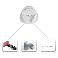 Réflecteur de vélo polyvalent anti-perte pour Apple AirTag avec navigation GPS et étui détachable pour pilulier et compatible iOS