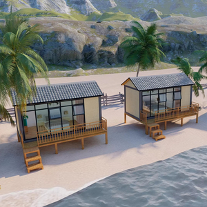 บ้านตู้คอนเทนเนอร์ป้องกันความเป็นส่วนตัวง่ายระบายอากาศได้ดีช่วยประหยัดเวลาในการก่อสร้าง - Product Image 4