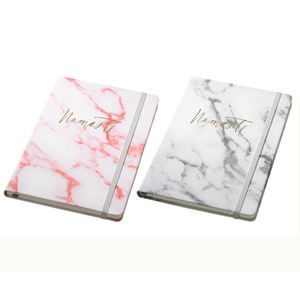 Carnet en cuir PU marbré A5, agenda, planificateur, organisateur, carnet de budget - Product Image 2