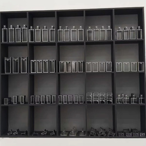 Sistema de Muro Cortina de Fachada de Vidrio con Perfil de Aluminio con Rotura de Puente Térmico 6063-T6 6061-T6 para Proyectos de Edificios de Oficinas, Diseño Arquitectónico Moderno - Product Image 5