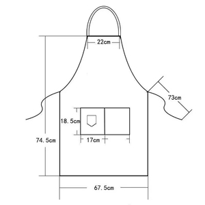 <span class=keywords><strong>Tablier</strong></span> de travail <span class=keywords><strong>personnalisé</strong></span> de haute qualité, réglable, pour salon de coiffure, barista, café, <span class=keywords><strong>boulangerie</strong></span>, restaurant, cuisine, pour femmes et hommes - Product Image 2