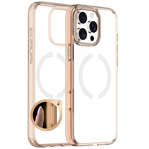 Pour iPhone 16 Pro Étui magnétique transparent avec boutons tactiles-Fabriqué avec un matériau <span class=keywords><strong>allemand</strong></span> Bayer, serrure magnétique super forte - Product Image 5