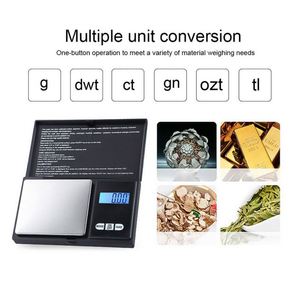 Báscula Digital de Bolsillo Original de Fábrica, 100g x 0.01g, de Plástico, Funciona con Batería, para Medir Peso de Alimentos, Joyería y Uso en la Cocina - Product Image 3