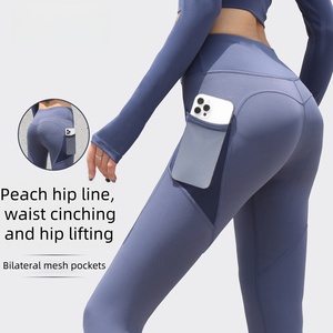 Leggings sportivi sportivi ad asciugatura rapida pantaloni <span class=keywords><strong>da</strong></span> Yoga per allenamento in <span class=keywords><strong>palestra</strong></span> attrezzature <span class=keywords><strong>da</strong></span> corsa per sollevamento dell'anca - Product Image 4