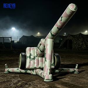 Maquette de howitzer gonflable toutes saisons avec temps de gonflage, résistance des coutures et résistance aux UV pour l'entraînement sur le terrain REMEYA - Product Image 1