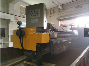 Presse à filtre à membrane <span class=keywords><strong>hydraulique</strong></span> automatique en acier Merido, productivité 1000L/heure, filtration et adoucissement des eaux usées - Product Image 2