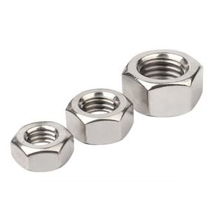 De Directe Verkoop Van De Fabrikant Din934 Roestvrij Staal Ss304 Zeskantmoeren M6 - Product Image 1