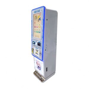 Máquina expendedora automática de monedas de metal de 32 pulgadas con pantalla grande, compatible con Douyin y Meituan, para juegos con código QR y aceptación de billetes. - Product Image 3