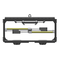 Attache de positionnement de fourche 2 3 tonnes de capacité pour camion et fourgon de fret Facile à installer