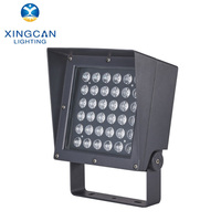 Projecteur LED Mini en Aluminium IP65 18W 36W RGB, Lampe de Projection à Faisceau de 60 Degrés pour Extérieur, Paysage, AC85-265V, Dimmable
