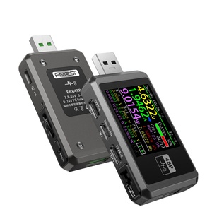 FNIRSI FNB48P Probador USB, Voltímetro, Amperímetro TIPO-C, Detección de Carga Rápida, Medición de Capacidad y Ondulación con Metal - Product Image 2