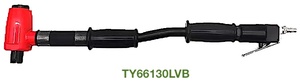 TY66130LVB Détartreur à piston pneumatique à faible vibration avec brosse autonettoyante intégrée, 3000 BPM, manche long, pointe cruciforme en carbure de tungstène - Product Image 3