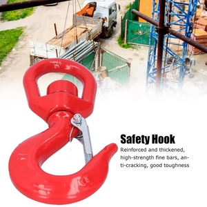 Công nghiệp nặng cần cẩu lớn móc 1t-11t nâng xoay trượt móc thép hợp kim <span class=keywords><strong>S</strong></span> Loại 2t 3t 5t 7t - Product Image 4