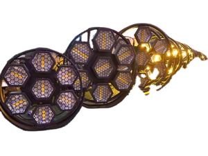 Luces <span class=keywords><strong>de</strong></span> Lavado LED RGBW <span class=keywords><strong>de</strong></span> Alto Brillo, Siete Hexágonos, Retro, Estroboscópicas, para Escenario, Sala <span class=keywords><strong>de</strong></span> Eventos, Bar, <span class=keywords><strong>Fondo</strong></span> <span class=keywords><strong>de</strong></span> Matriz, <span class=keywords><strong>Carreras</strong></span>, DMX512 - Product Image 2