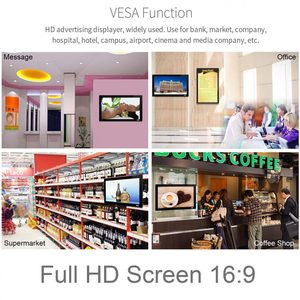 32 inch Khung ảnh kỹ thuật số Wifi Android quảng cáo hiển thị hỗ trợ điều khiển từ xa thông qua hệ thống <span class=keywords><strong>CMS</strong></span> - Product Image 3