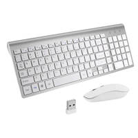 OEM Keyboard dan Mouse nirkabel 104 tombol, Kombo Keyboard dan Mouse Mini untuk Gaming ponsel