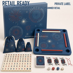 Mesa <span class=keywords><strong>de</strong></span> Mahjong Flotante Americana <span class=keywords><strong>de</strong></span> Verano, Tapete <span class=keywords><strong>de</strong></span> Espuma EVA, Alfombrilla Multijuego para Mahjong Americano, <span class=keywords><strong>Rummy</strong></span> y <span class=keywords><strong>Cartas</strong></span> Impermeables - Product Image 6