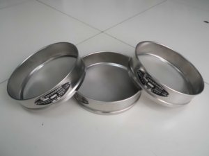 1 2 3 5 10 20 30 38 40 45 50 60 63 70 75 80 90 100 120 micron Màn hình 304 thép không gỉ dây lưới phòng thí nghiệm kiểm tra sàng - Product Image 3