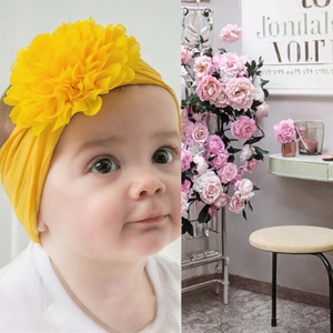 Diadema de Estilo Europeo Americano para Recién Nacidas, Accesorios Creativos para el Cabello de Princesa, Pañuelo Ancho de Nailon, Artículos para Bebés Niñas - Product Image 3