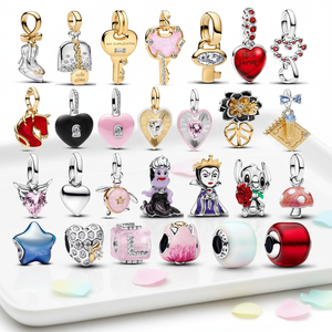 <span class=keywords><strong>Accesorios</strong></span> para Pulseras DIY con Cristales de Imitación Plateados en Plata Blanca, Diseño de Árbol de Navidad, Compatibles con <span class=keywords><strong>Pandora</strong></span>, para Venta Transfronteriza - Product Image 3