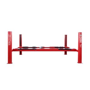 Elevador Automotriz de 4 Postes con Gato Secundario para Alineación de Ruedas, Elevador de Coches de Grado Profesional para Taller de Mantenimiento de Vehículos - Product Image 1