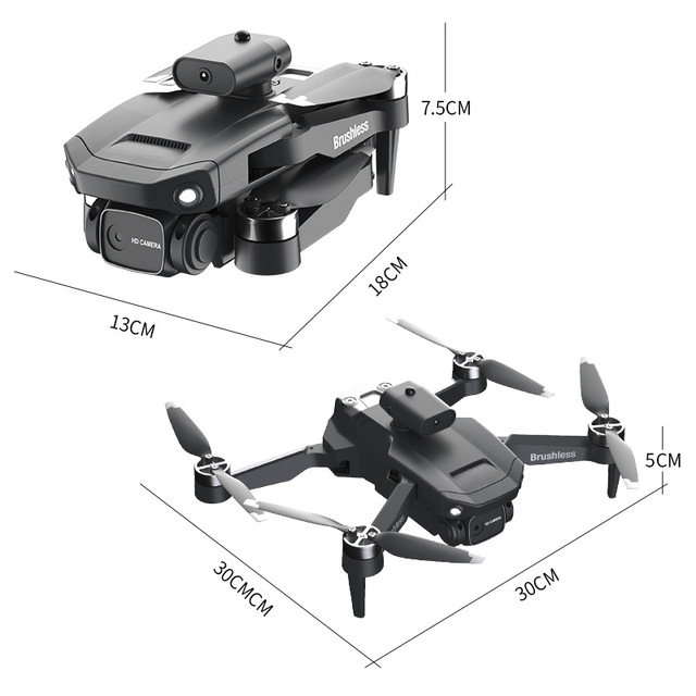 JJRC Brushless Electric Drone HD 8K Double Camera Obstacle Avoidance Optical Flow Positioning Four-Axis Flying Aircraft Aerial