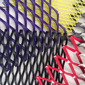 Diamantgatpatroon Lichtgewicht Aluminium Geëxpandeerd Gaas Voor Architectonische Gevelbekleding En Buitenmuurafscherming - Product Image 5