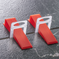 100 Entretoises pour Installation de Carrelage Céramique – Clips de Nivellement pour un Alignement Parfait et une Tenue Forte