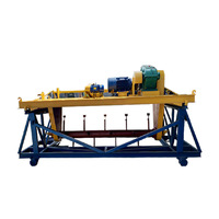 Machine de retournement de lit de fermentation LIANHENONGMU Modèle 100515 pour compost d'engrais organique et petits déjections de volailles/vaches/porcs
