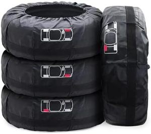 Housse de <span class=keywords><strong>rangement</strong></span> universelle pour pneus de <span class=keywords><strong>voiture</strong></span> Sacs de roues pliables et anti-poussière étanches Protection solaire Accessoires automobiles Housse de protection de rechange - Product Image 3