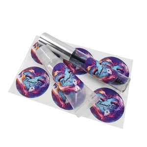 Fille noire islamique vinyle mer Animal moto pneu dentiste point de contrôle Parfum calligraphie Qr Code autocollants Logo personnalisé - Product Image 3