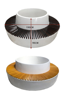 Y159 Silla de Arte de fibra de vidrio nórdica biblioteca moderna BANCO DE rincón de lectura <span class=keywords><strong>maceta</strong></span> de árbol grande <span class=keywords><strong>Airpot</strong></span> Mall muebles de arte Patio - Product Image 2