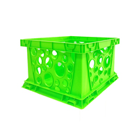 Caisse de rangement en plastique de 10 gallons, personnalisable avec logo et couleur, fournisseur chinois