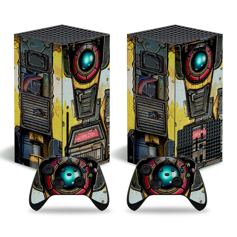Waterproof Video Game Console Skin Stickers Full Body Vinyl Cover for Xbox Series X