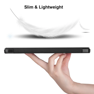 Para <span class=keywords><strong>Samsung</strong></span> <span class=keywords><strong>Galaxy</strong></span> <span class=keywords><strong>Tab</strong></span> S10 <span class=keywords><strong>Lite</strong></span> S10 FE S9 FE SM-X510 11 pulgadas Magic Tri-fold PU Funda de cuero con ranura para bolígrafo - Product Image 2