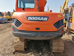 Mini excavatrice Doosan DX75 pelle sur chenilles d'occasion Doosan DH35 DH55 DX55-9C DX60 DH60 DH80 pelle d'occasion à vendre - Product Image 3