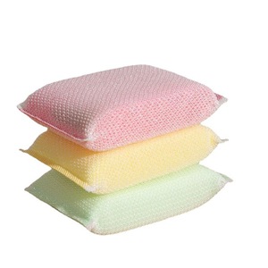 Juego de 3 esponjas de limpieza para lavavajillas, de alta densidad, para cocina, cepillo, paño, cientos de paños de limpieza - Product Image 4
