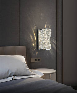 Zhongshan <span class=keywords><strong>Simig</strong></span> éclairage Offres Spéciales Haute qualité intérieur moderne de luxe chambre couloir lampe de mur de cristal lumière - Product Image 5