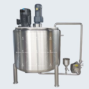 Mélangeur homogénéisateur pour gel désinfectant d'usine, liquide vaisselle, machines chimiques, mélangeur de processus - Product Image 1