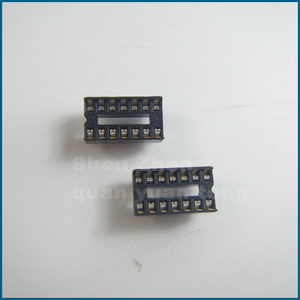 Socket Integrated Block Straight Into DIP <strong>Microcontroller</strong> Chip Round Hole Base 8P 14 16 <strong>20</strong> 28 40P <strong>Pin</strong>