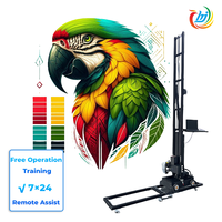 Imprimante murale verticale 3D Wallpen Machine d'impression UV Jet d'encre Robot pour peindre les murs et concevoir des modèles personnalisés