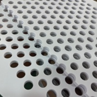 Endüstriyel Sınıf PTFE Destek Izgaralı Filtre Plakası, Hassas Kimyasallar için Özel PTFE Plastik Sızdırmazlık Contası Ara Parça Bağlantı Parçaları