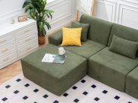 OEM Modernes Gepolstertes Komprimiertes Sofa ODM Modulares Cloud-Cord-Sofa Luxuriöses Knochenloses L-förmiges Schlafsofa in einer Box