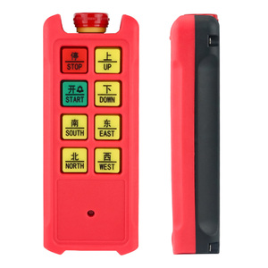 8 nút FSK tầm xa RF không dây điều khiển từ xa ngành công nghiệp máy phát kim loại cần cẩu tời thang máy thang máy cửa chớp - Product Image 6