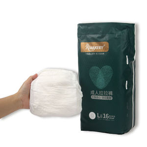 Vente chaude en gros, prix bas, OEM, couches pour adultes unisexes, sensation épaisse, haute absorption, bonne qualité, couches pour adultes en vrac - Product Image 1