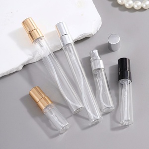 Portable <b>Perfume</b> Pen Tube Spray Bottle Dispenser Bottle Trial Glass <b>Perfume</b> Spray <b>Atomizer</b> Bottle with Aluminum Pump - Product Image 6